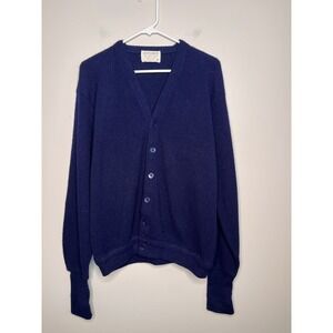 60s JeffLinks Lord Jeff Orlon Grandpa Kurt Cobain Rogers Rockabilly Cardigan XL